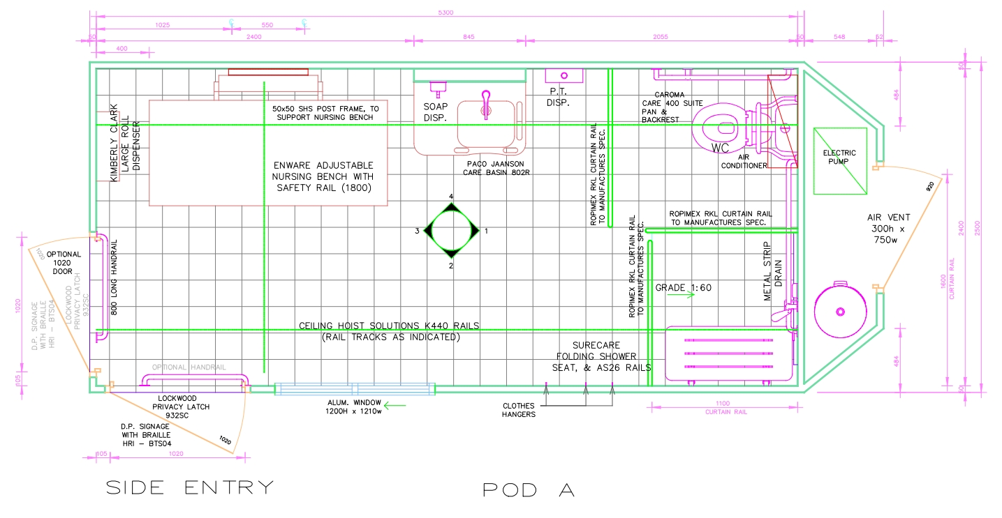 Pod A Floor Plan