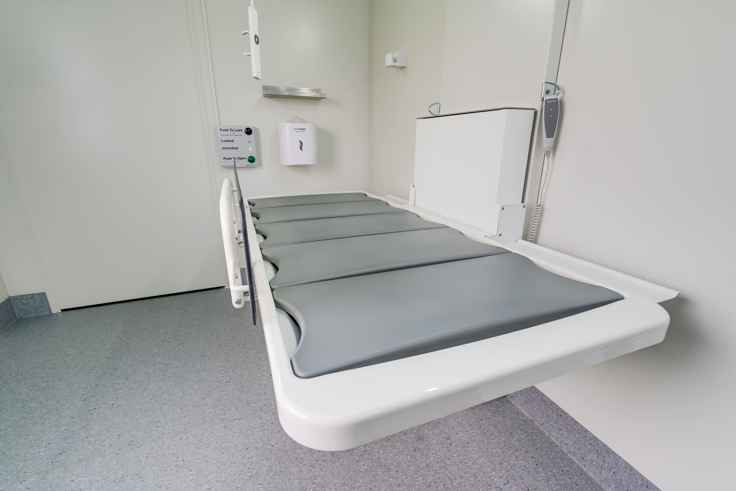 Access POD Community+ lift bed and hoist system for high support needs users